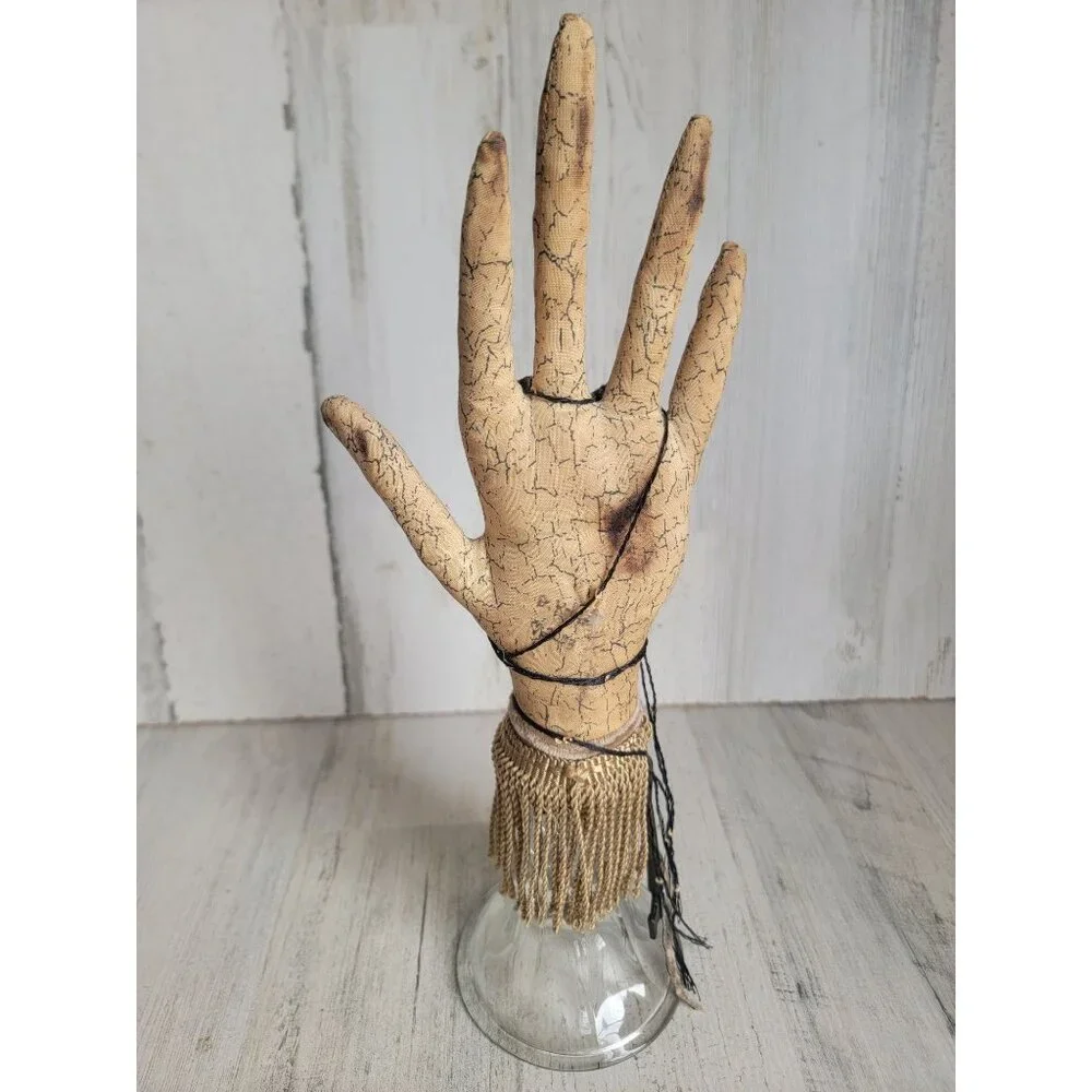 art heart hand Halloween prop‎ glass Decor figure voodoo